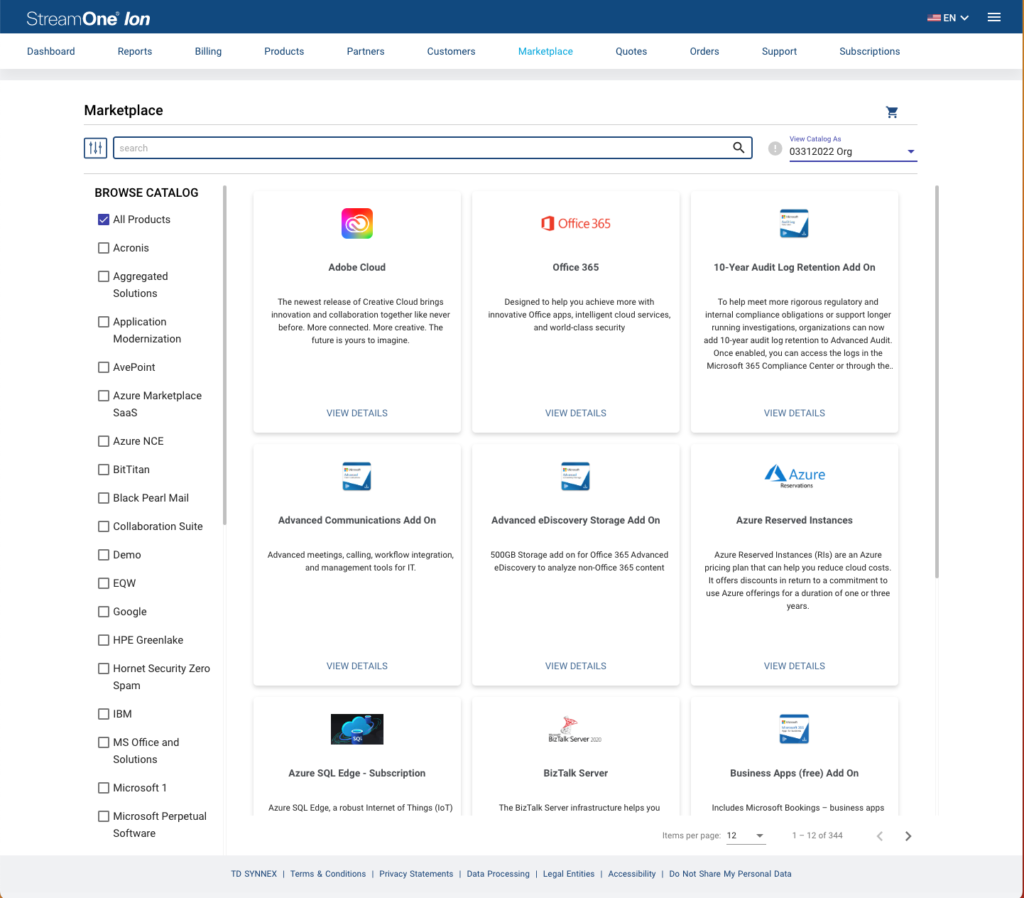 Streamone_marketplace